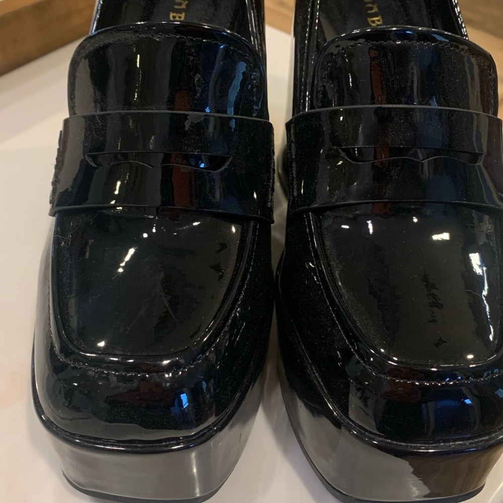 BAMBOO Black Platform Shoes